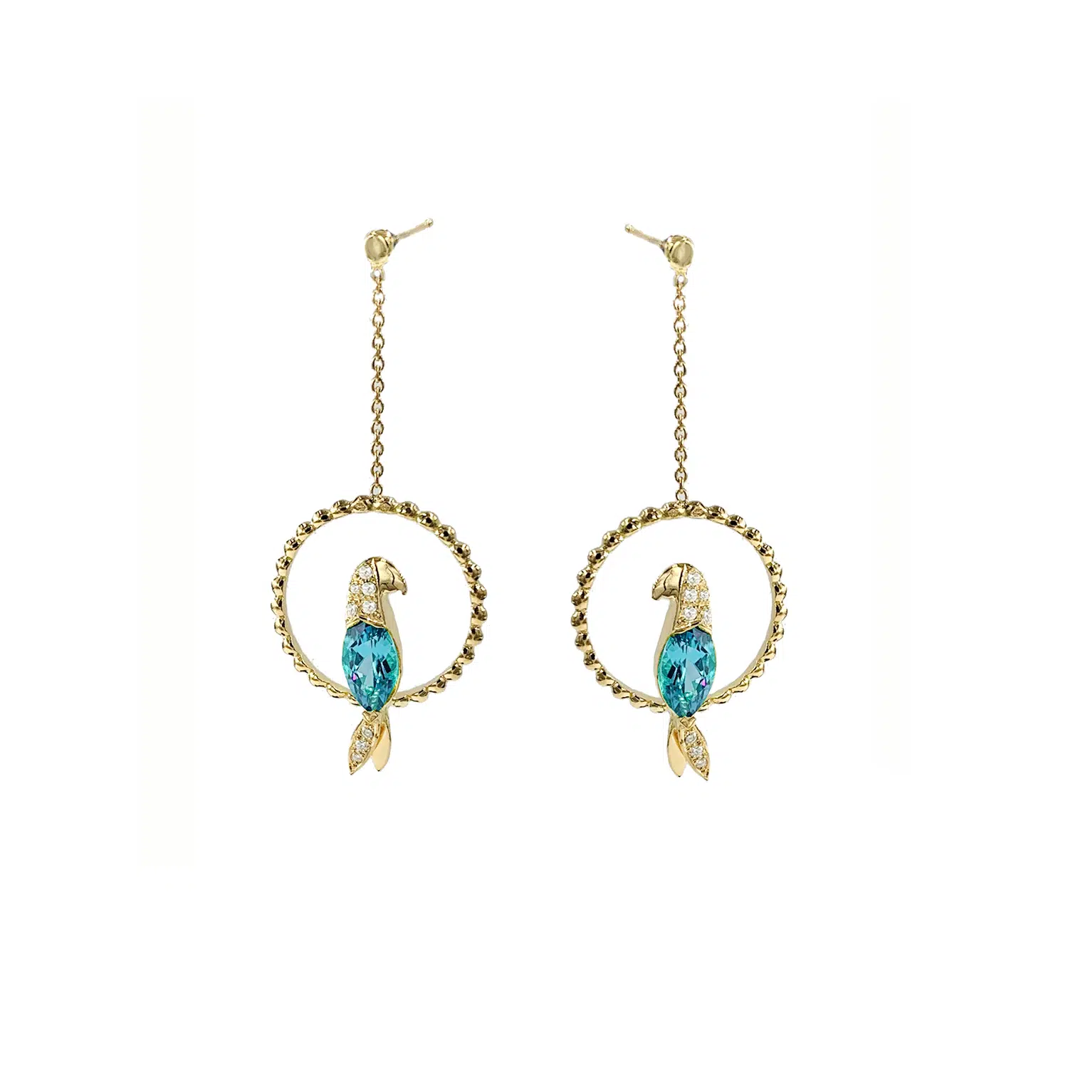 Parrots earrings - Image 4