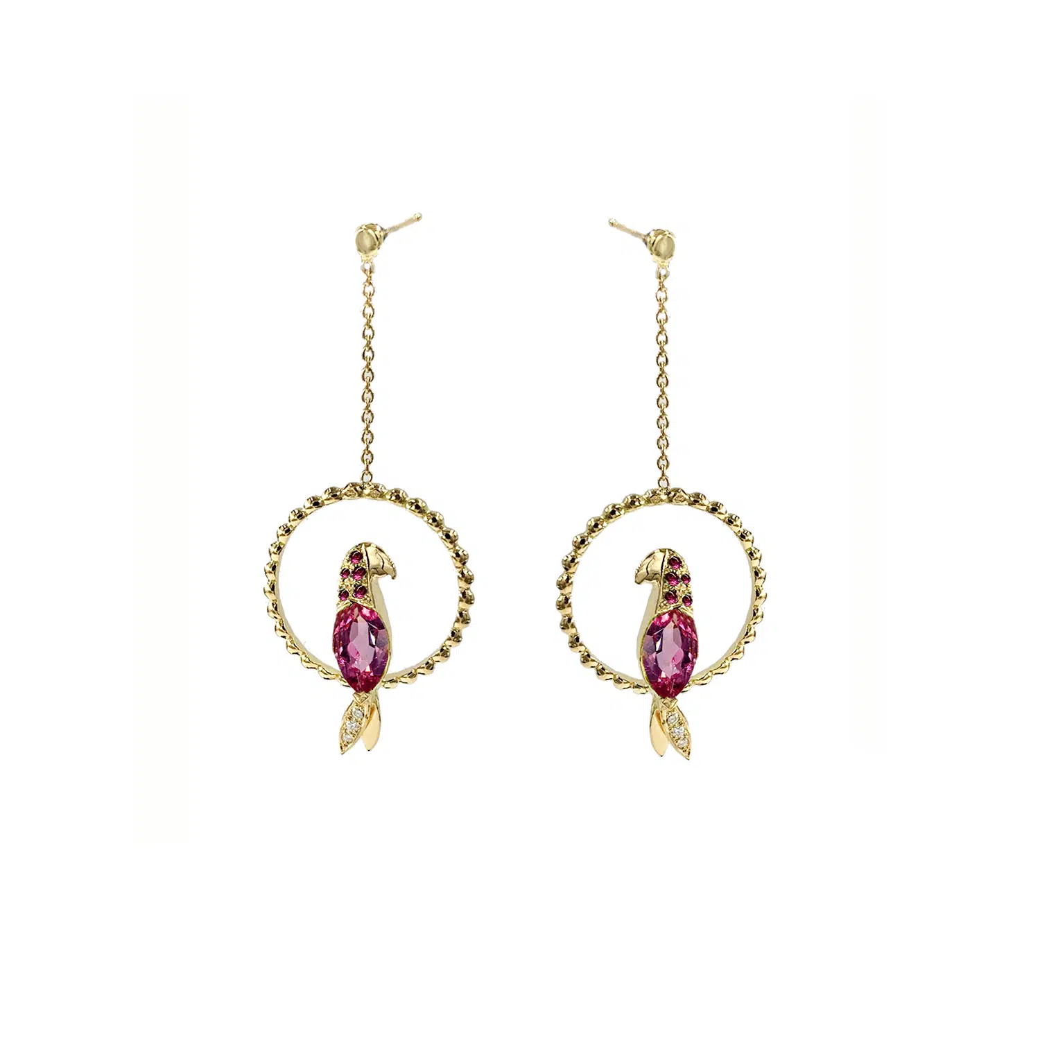 Parrots earrings - Image 2